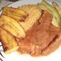El cooksnap de Lizzie Aguirre cuando hizo Seco de Pollo Ecuatoriano.