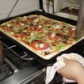 El cooksnap de Claudia Guerra cuando hizo Masa pizza Cristina.