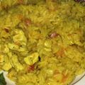 El cooksnap de Julieta. cuando hizo Arroz con pollo.