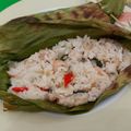 Cooksnap dari Diana Pugas untuk resep Nasi Bakar Cumi Asin