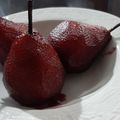 El cooksnap de Graciela Varela cuando hizo Peras al vino tinto.
