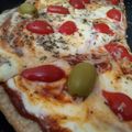 El cooksnap de lorena ama cuando hizo Pizza de harina integral.