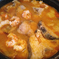 El cooksnap de Encarna Pérez (La Cocina De Encarni) cuando hizo Bacalao fresco con gambas en salsita.