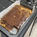 El cooksnap de Daniela Soto cuando hizo Queque Básico.