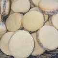 El cooksnap de Antonella Sierra cuando hizo Alfajores de maicena con aceite.