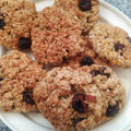 El cooksnap de Mayra Gòmez cuando hizo Galletitas de avena, naranja y miel ¡Súper express y sin harina!.