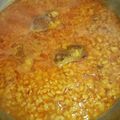 Saba Butt's cooksnap of when they made Mash ki Daal Gosht (Mutton).