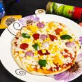 Preeti Sahil Gupta का कुकस्नैप जब उन्होंने चीज़ पिज़्ज़ा (cheese pizza recipe in hindi) बनाया था।
