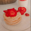 El cooksnap de Luz Gastaldi cuando hizo Hotcakes/pancakes sin huevo.