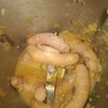 El cooksnap de isa24 cuando hizo Salchichas al vino MC Plus.