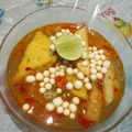 Cooksnap dari Atik Rusmiyati untuk resep Baso Aci Kuah Pedas