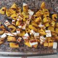 El cooksnap de alejandra cuando hizo Calabaza al horno con queso.