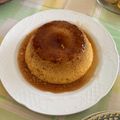 El cooksnap de Sara Piñeiro cuando hizo Flan de frangelico.