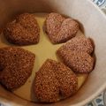 El cooksnap de Bibi García cuando hizo Snacks de amaranto con chocolate 🍫.
