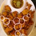 Bibhasini Patra's cooksnap of when they made Kanda bhaji.