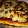 El cooksnap de Maria Fanny Angulo Prado cuando hizo Pizza Casera en Sartén sin Horno.
