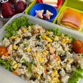Cooksnap dari julia visiani untuk resep Salmon Chahan (Nasi Goreng Salmon)