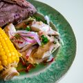El cooksnap de Paula Hinke Nutrición cuando hizo Cebiche Clásico 👍🇵🇪.