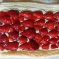 El cooksnap de Lau :) cuando hizo Tarta de hojaldre con fresas y crema pastelera.
