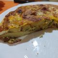 El cooksnap de Yennifer Ojeda cuando hizo Tortilla de papa con jamón y queso !.