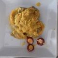 El cooksnap de Jonas Cobos cuando hizo Pavo en salsa de naranja y canela.