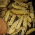 El cooksnap de Floor Toledo cuando hizo Papas en cuña a la parrilla.
