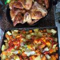 El cooksnap de Jimena!!😊😉😋 cuando hizo Pollo al Horno con Papas, Cebollas y Zanahorias.