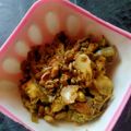 shardha का कुकस्नैप जब उन्होंने सेमी आलू सव्जी(semi aloo sabzi recipe in hindi) बनाया था।