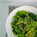 Cooksnap dari Mawaddah Tarjib untuk resep Tumis Bayam ala Korea (시금치 나물 / 시금치 무침)