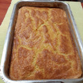 El cooksnap de Elvira Klein cuando hizo Sopa Paraguaya.