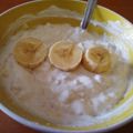 El cooksnap de Evita cuando hizo Papilla con yogur y fruta🍶🍌(bebés y niños)💛😋.