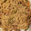 El cooksnap de Marsel cuando hizo Yakisoba de piso de estudiantes/Yatekomo casero.