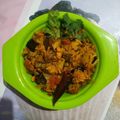 Raxita Kotecha का कुकस्नैप जब उन्होंने ड्राई मिक्स वेजिटेबल खिचड़ी (Dry mix vegetable khichdi recipe in hindi) बनाया था।