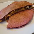 Anta Cooksnap-ja, amikor elkészítette a(z) Csirkés quesadilla receptet.