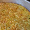 El cooksnap de Ana Cecilia cuando hizo Fainá de zapallitos y zanahoria.