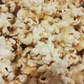 El cooksnap de Daniela Torres cuando hizo Pochoclos acaramelados ♥ (palomitas de maíz).
