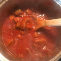 El cooksnap de Cristina García cuando hizo Magro con tomate.