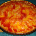 El cooksnap de Marion Muñoz N cuando hizo Kuchen de durazno.