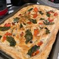El cooksnap de Mariana Peralez cuando hizo Focaccia.
