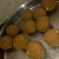 Aarti Jain's cooksnap of when they made Ladoos.