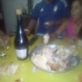 El cooksnap de Oscar Matamala cuando hizo Pollo sentado.