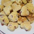 El cooksnap de Carolain Martinez cuando hizo Scones de salame.