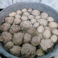 Cooksnap dari vita nur fatmawati untuk resep Baso rumahan rasa kaki lima 100% daging sapi empuk kenyal