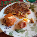 El cooksnap de Alfredo Salazar cuando hizo Omelette de Verduras, Queso, Jamón y Vienesas.