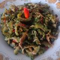 Cooksnap dari Clazias's Kitchen untuk resep Tumis pare campur teri no pait