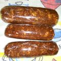 El cooksnap de Natalia López Trillo cuando hizo Salchichón de chocolate.