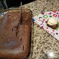 El cooksnap de Ysa Cook cuando hizo Brownie de chocolate con chispas.