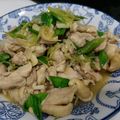 ＳｈｕＣｈｅｎ Ｗｕ 的 超下飯家常菜！蒜苗雞肉片 cooksnap