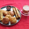 Sangita Vyas's cooksnap of when they made Methi Thepla With Masala Tea - Gujarati Breakfast.