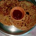 mahi gienka's cooksnap of when they made Aloo ka paratha.